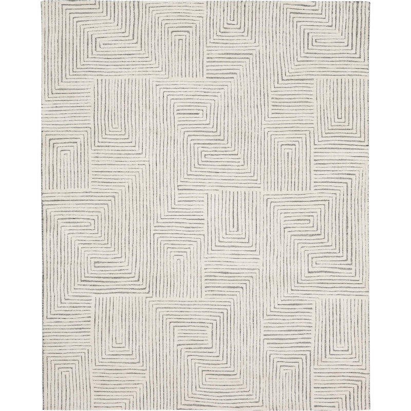 Scott Living by Drew and Jonathan Algiers Black White Area Rug